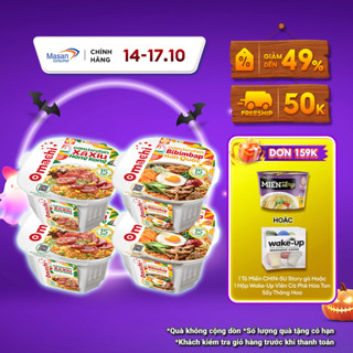 [Chọn loại] Combo Cơm Omachi ẩm thực đường phố Châu Á