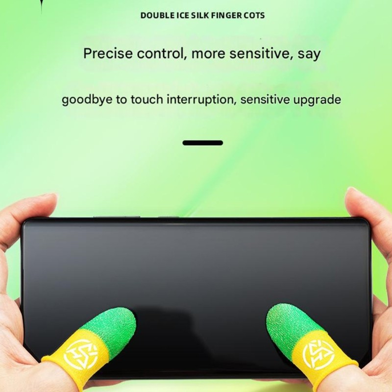 WU Glowing Dẫn Điện Ngón Tay Bao Da Bảo Vệ Găng Tay Chơi Game Di Động Bề Mặt Phản Ứng Nhanh Để Chơi 
