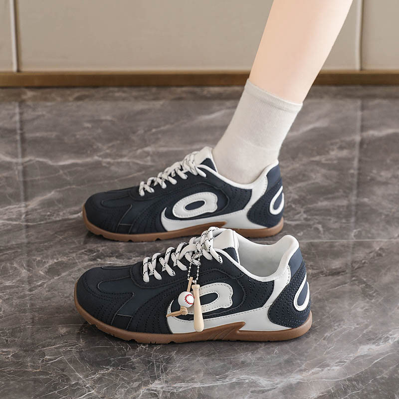 Women's Shoes KC895-Autumn New Baseball Training Shoes Thin Sole Casual Sports Racing Shoes