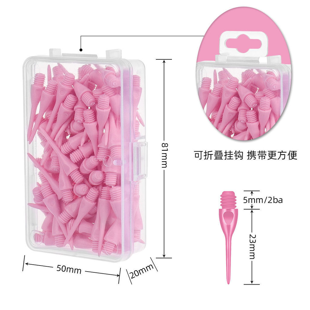 CyeeLife 2BA nhựa mềm Nylon Điện tử mềm Phi tiêu Đầu thực hành Cuộc thi Phi tiêu Đầu Phụ kiện CyeeLi