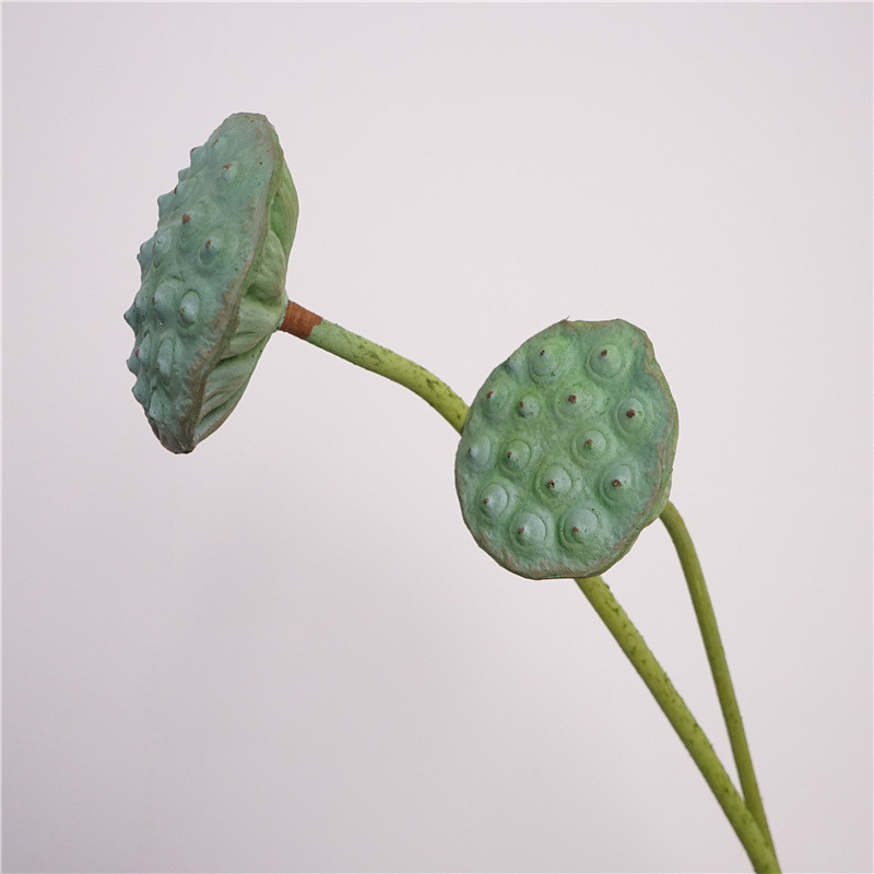 Artificial Flowers Wholesale Silk Lotus Glued Water Lily Soft Glue Lotus Leaf Decorative Lotus Pod A