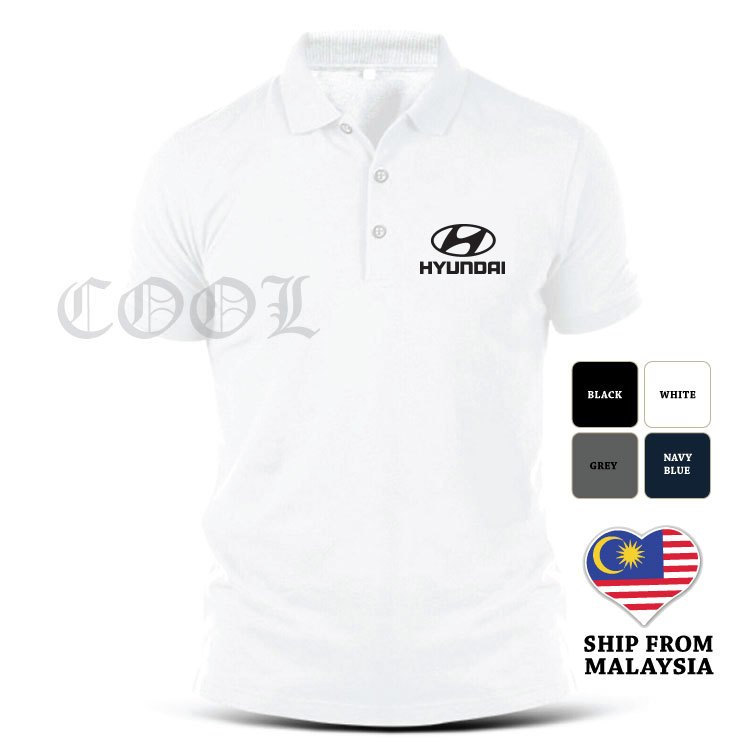 Áo thun thêu Polo ô tô Hyundai EDR-122