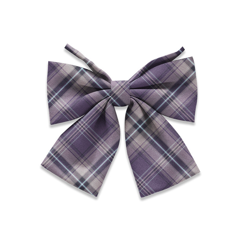 Cà vạt nơ và váy đồng bộ Yan Muxi thương hiệu, thiết kế nhỏ nhắn họa tiết hoa