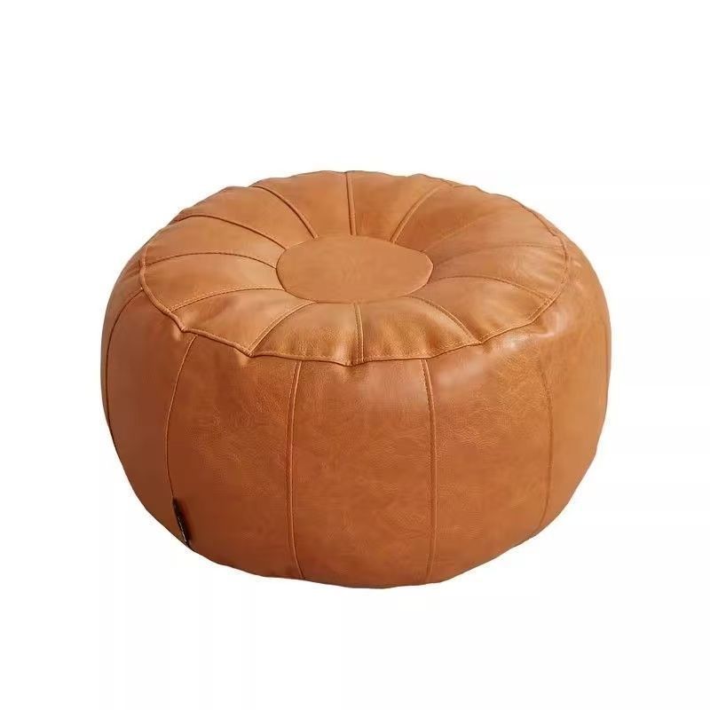 PU [Pi Pumpkin Storage Pier] Oval Single Fullfilled Home Old Clothing Storage Lazy Pier