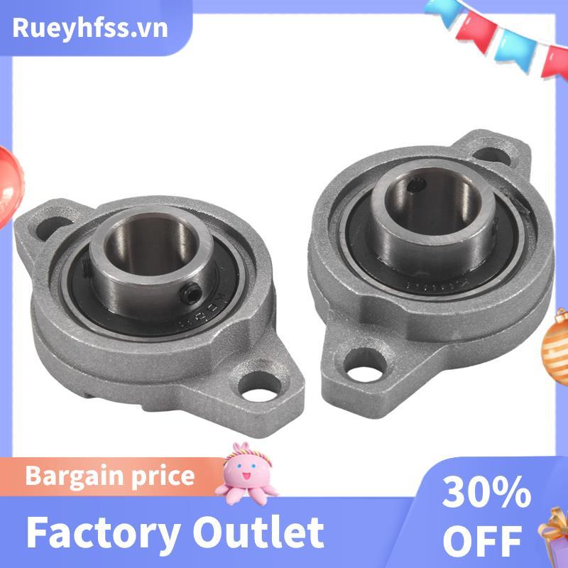 KFL002 FL002 Khối gối tự căn chỉnh Vòng bi mặt bích 15mm 2 CÁI