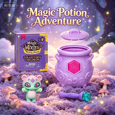 Magic Mixies Mixlings Collector 's Cauldron 1 Gói Đồ chơi sưu tập bất ngờ các loại ngẫu nhiên
