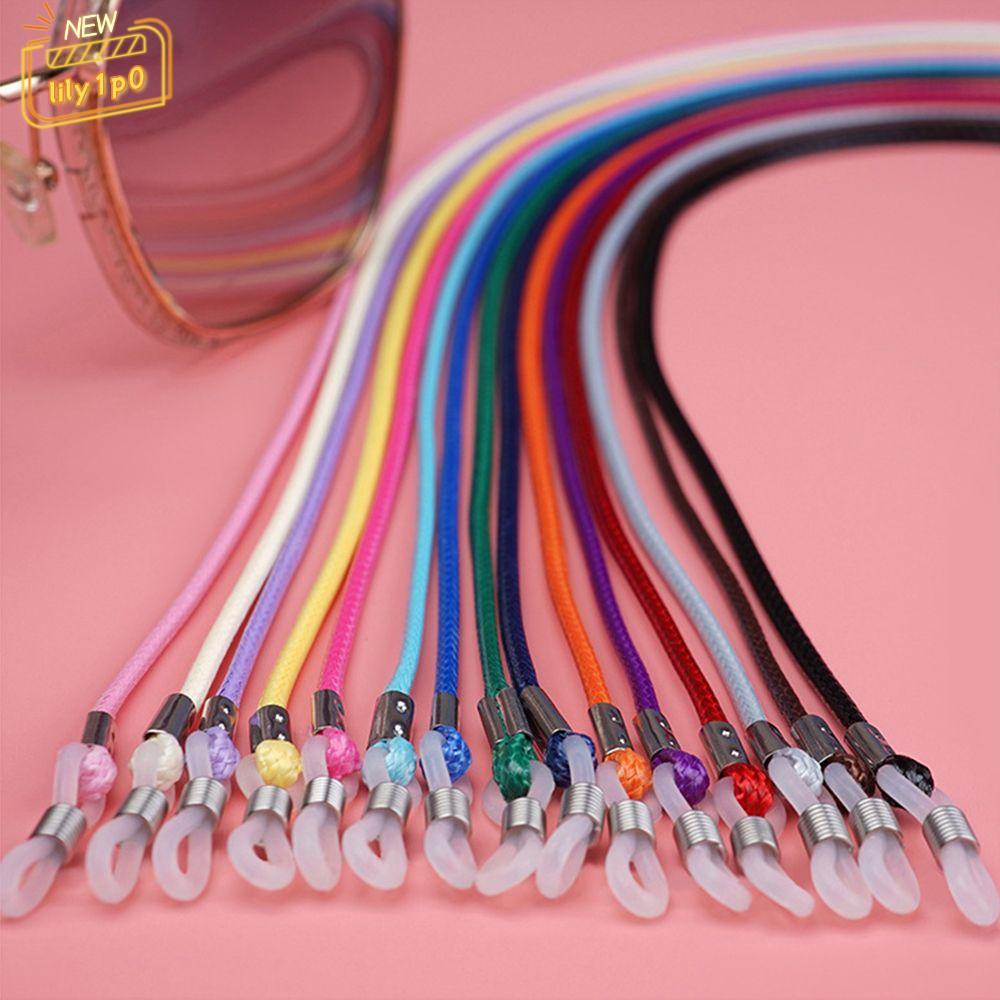 LILY1P0 Kính Mát Dây Xích Kính Mắt Cao Cấp Giữ Phụ Kiện Kính Dây