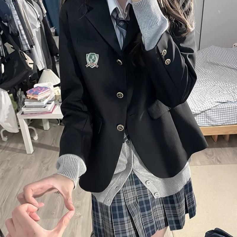 Chính Hãng JK Phù Hợp Với Chính Hãng Mùa Xuân Thu Cao Đẳng jk Đồng Phục Nhật Bản Xuân Thu Trường Cun