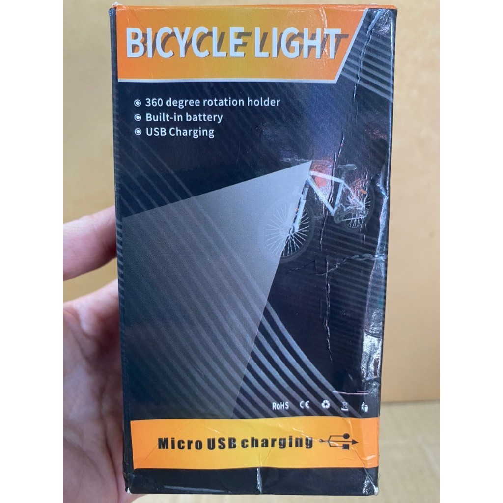 ĐÈN TRƯỚC XE ĐẠP BICYCLE LIGHT BẢN 2 LED