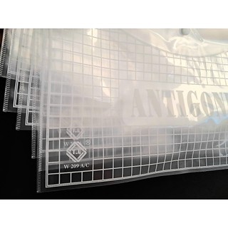 Combo 20 túi clear bag đựng tài liệu khổ A4 trung kích thước 23x32cm