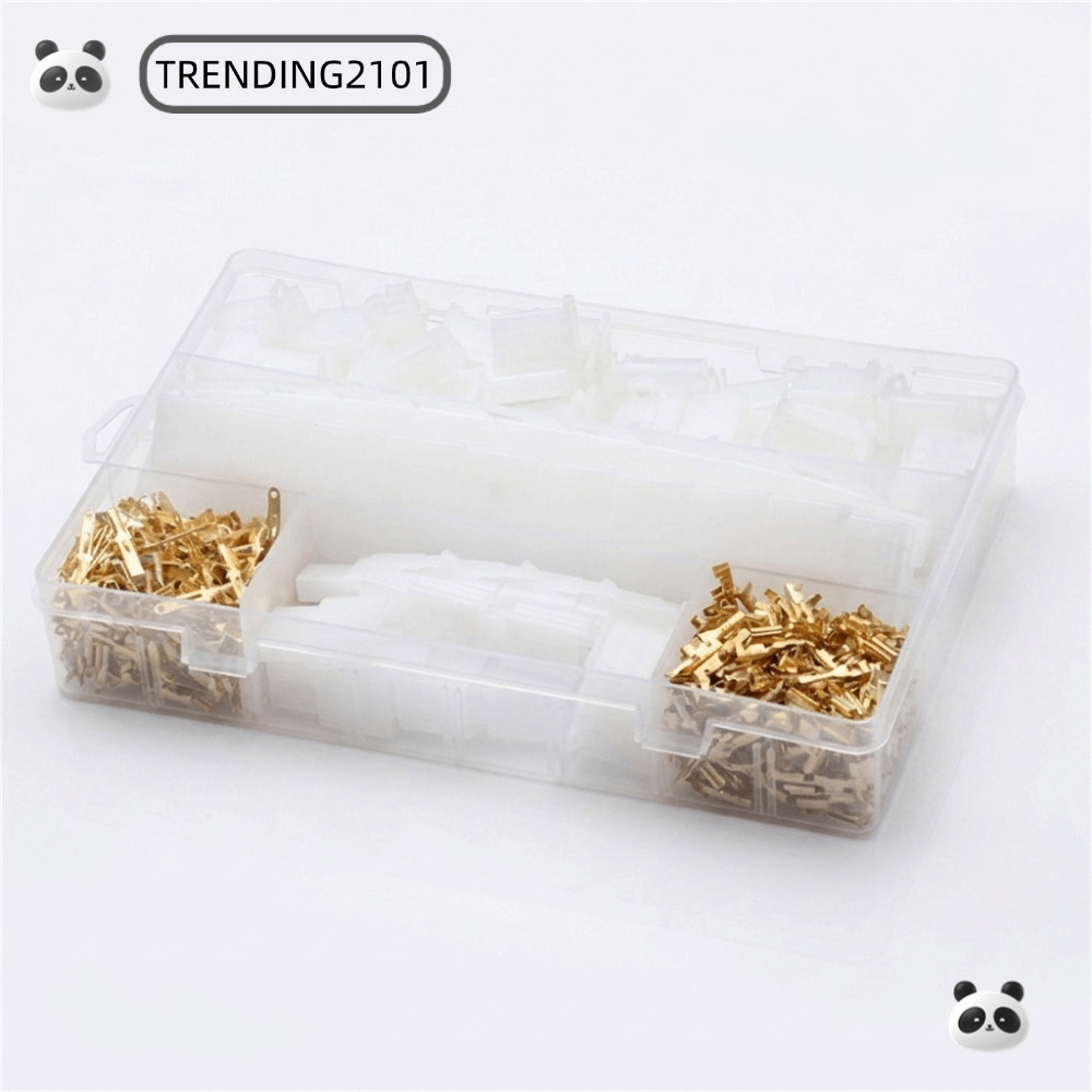 TRENDING 580 chiếc Pin Header Connector, Pin Count 2 3 4 6 9 Crimp Terminal Wire Connector Kit, Các 