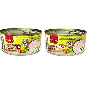 Heo 2 lát VISSAN 150g (Lon in, date mới)