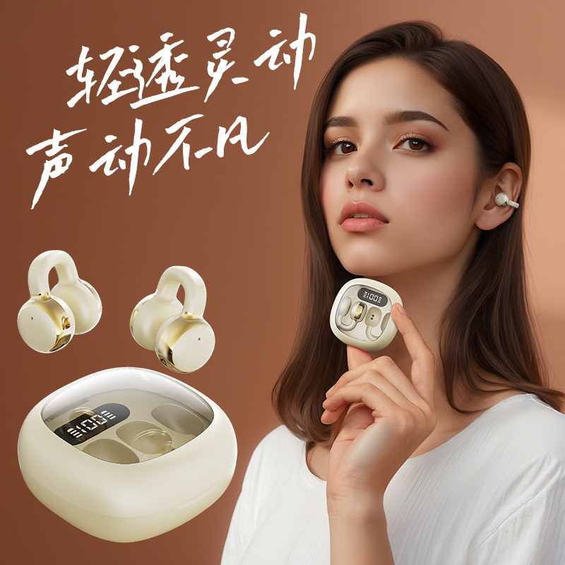 Tai nghe Bluetooth không dây X31 mớiTWS Tai không dây thực sự Kẹp tai âm thanh nổi Tuổi thọ pin dài