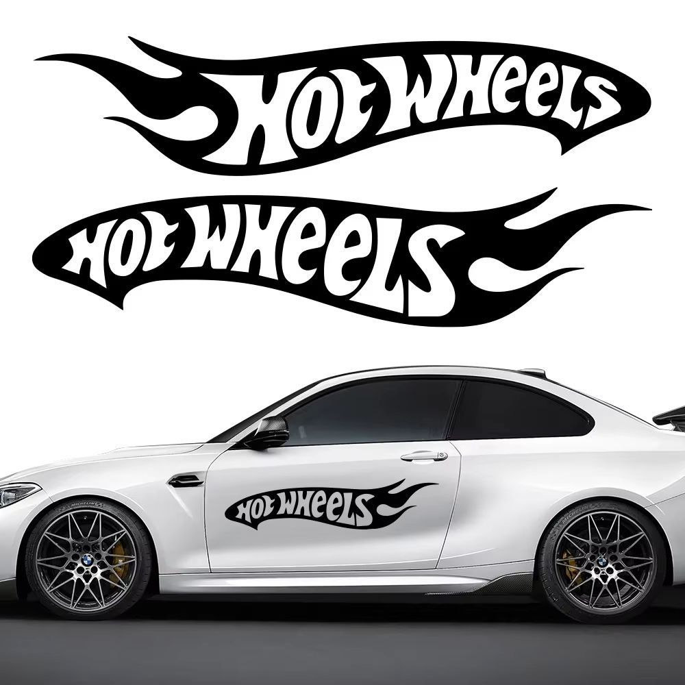 Phổ Biến Hot Wheel Hot Wheels Nhãn Dán Thời Trang Trang Chống Nước Trang Trí Thân Xe Dán Xe Máy Xe Đ