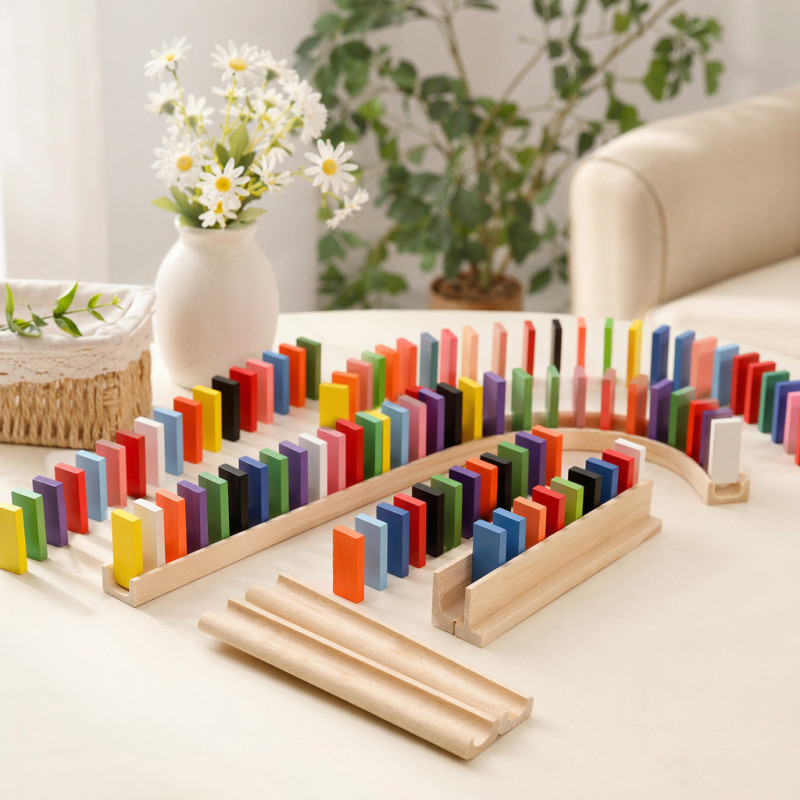 6 Cái Khay Domino Bằng Gỗ Đa Năng Domino Đế Để Bàn Domino Giá Đỡ Domino Phụ Kiện