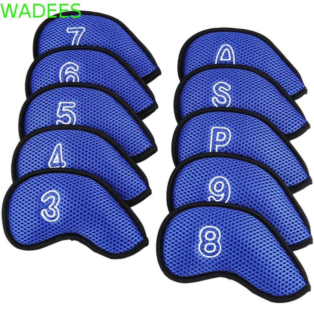 WADEES Golf Club Cover Golf Putter Cover Vỏ bảo vệ Neoprene với thiết kế số 3,4,5,6,7,8,9, P, S, A I