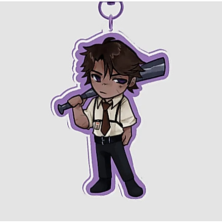 Limbus Company Heathcliff Clear Acrylic Keychains 53