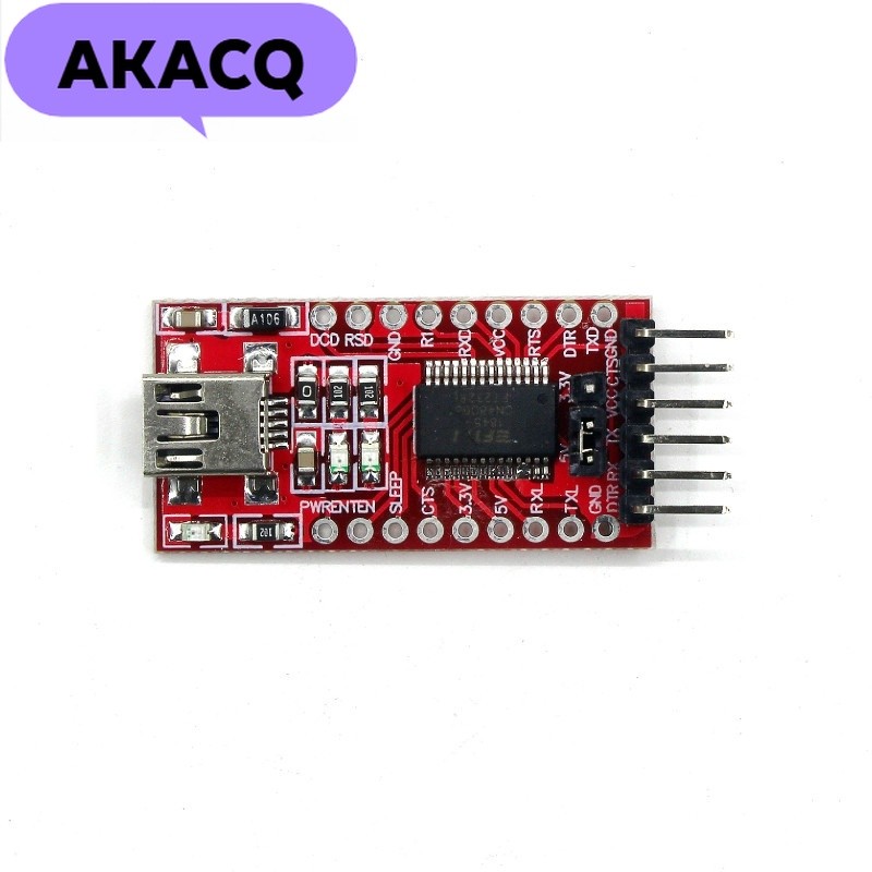 FT232RL FT232 FTDI USB 3.3V 5.5V sang TTL Mô-đun chuyển đổi nối tiếp Cổng Mini
