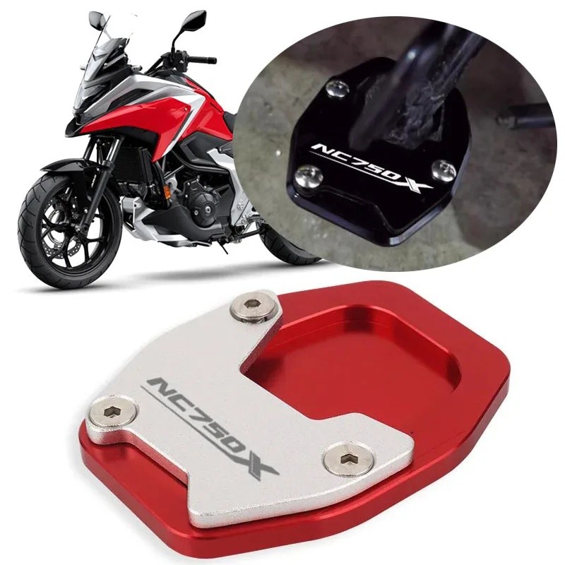 Xe Máy CNC Chân Đế Bên Đứng Mở Rộng Mở Rộng Miếng Lót Cho Xe HONDA NC750X NC 750X NC750 X 2021 2022 