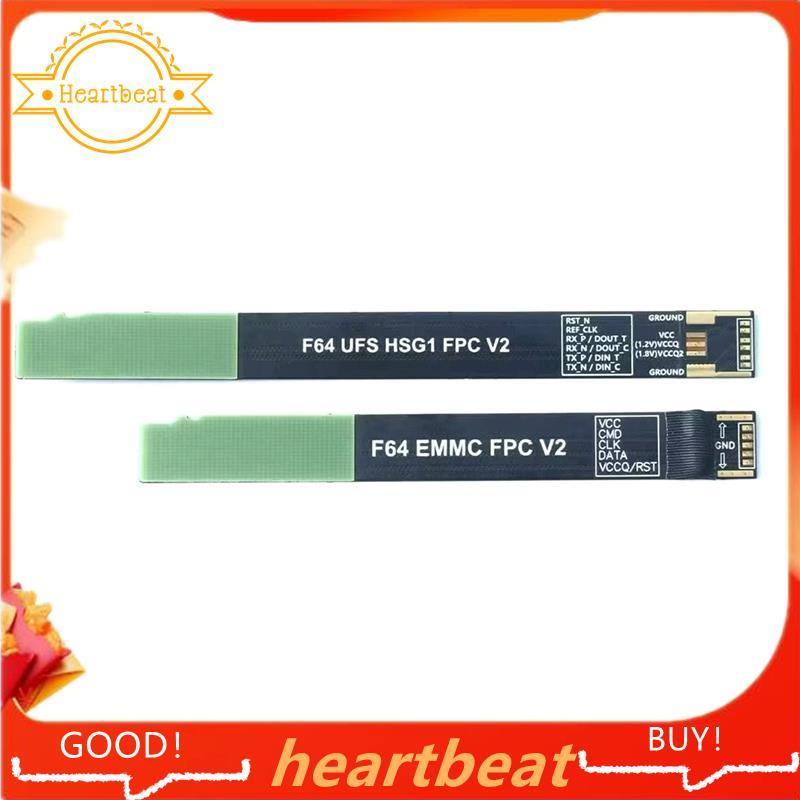 Cáp Flash F64 Cáp 2 Trong 1 Cho Flash 64 Lite F64 UFS HSG1 FPC V2 F64 UFS FPC V2 + EMMC FPC V2 Cáp M