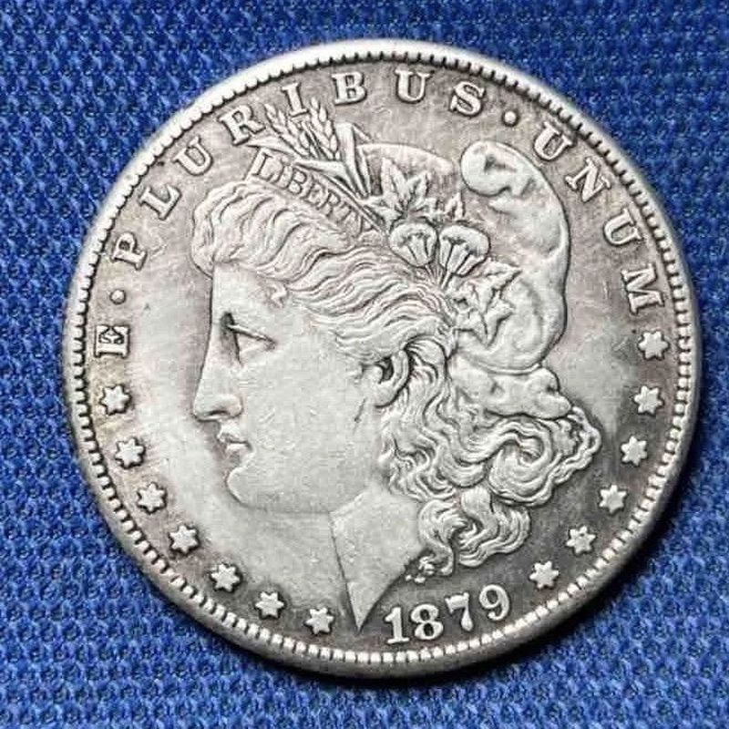 Bạc nước ngoài đích thực Yuanying Yang Bạc Yuan Đồng xu bạc Cổ Hàng cũ Chính hãng Mỹ 90 Sterling Bạc