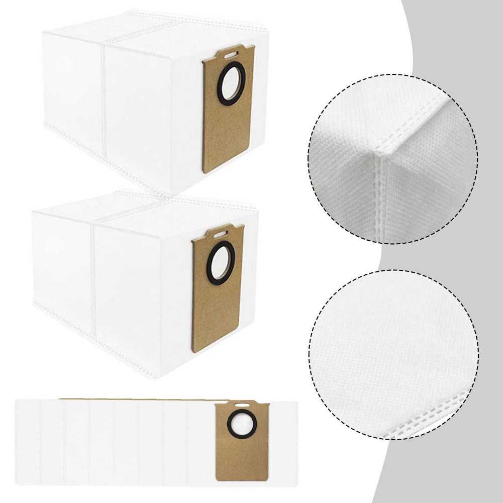 {WELV}HEPA Vacuum Bags Efficient Cleanup Effective Filtration Traps 3 Micron Particles