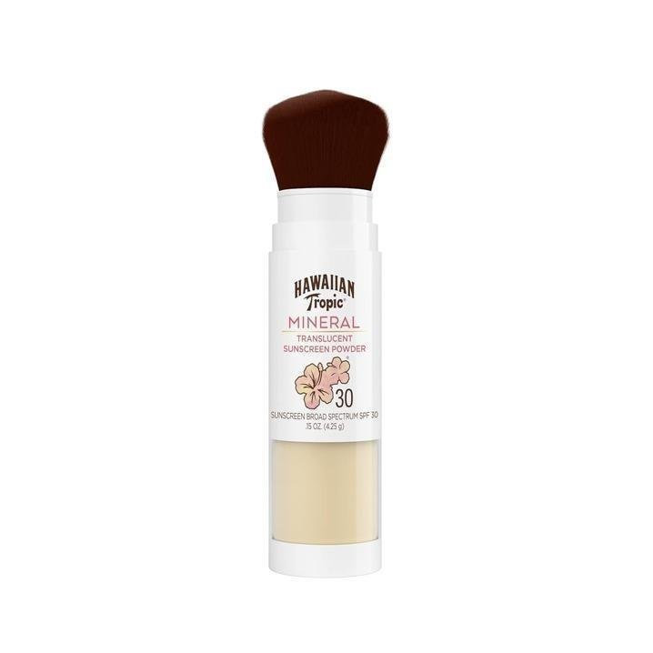 Hawaiian Tropic - Bàn chải bột mờ khoáng SPF30
