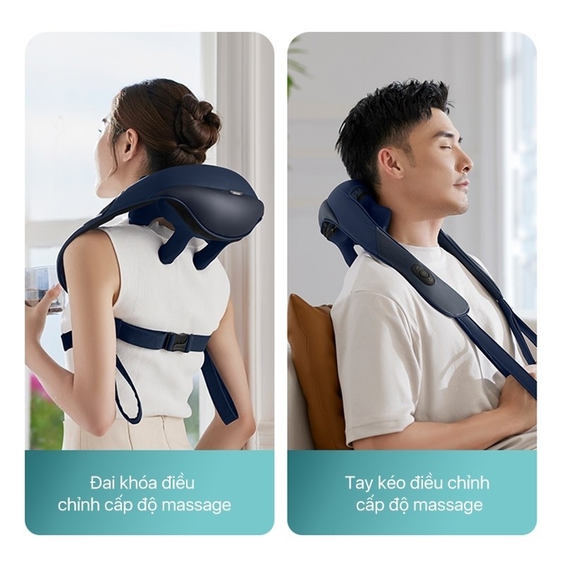Máy Massage Cổ Vai Gáy PHILIPS PPM3522 - Máy Massage Fascial Philips PPM7323 - Hàng Chính hãng