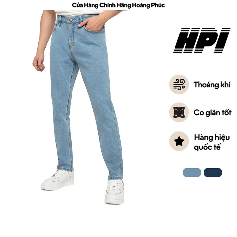 Quần Jean Dài Nam ECKO UNLTD. Dáng Ôm Dần Cotton Pha Co Giãn Bền Màu IF25-35061