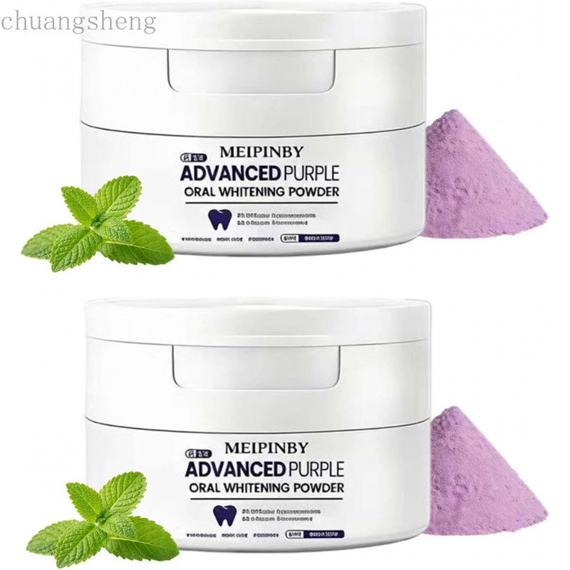 2 Bột Làm Trắng Răng, Bột Răng Nano Hydroxyapatite Remineralizing Với Niacinamide, R5X Cân Bằng Màu 