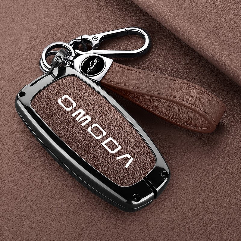 Hợp Kim Kẽm Chìa Khóa Xe Ô Tô Vỏ Cho Chery Omoda C5 E5 C9 Omoda 5 9 EV PHEV 2024 2025