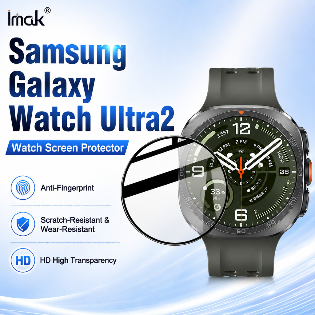 Kính Cường Lực Cho Samsung Galaxy Watch Ultra2 Ultra 2 Oleophobic Coating FM0025