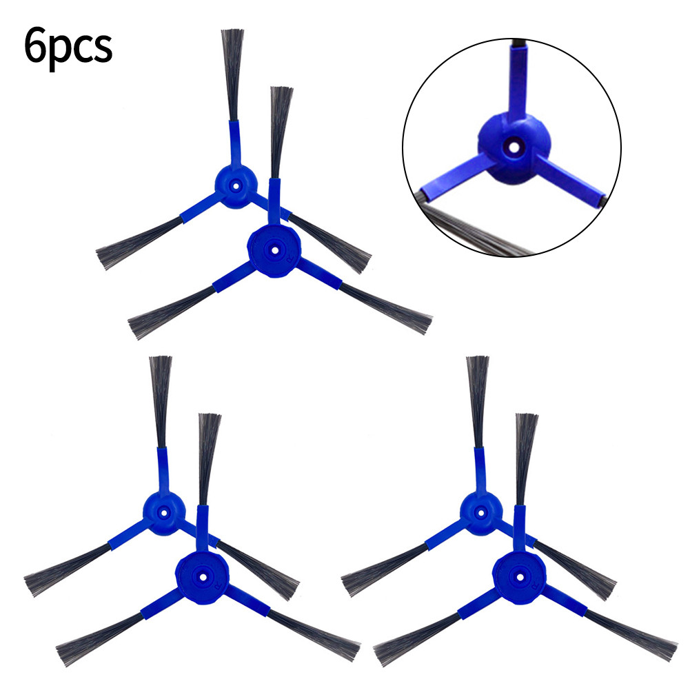 [FUXIN]Side Brushes Robot Sweeper Side Brushes Place Vacuum Cleaner Models 6pcs Durable