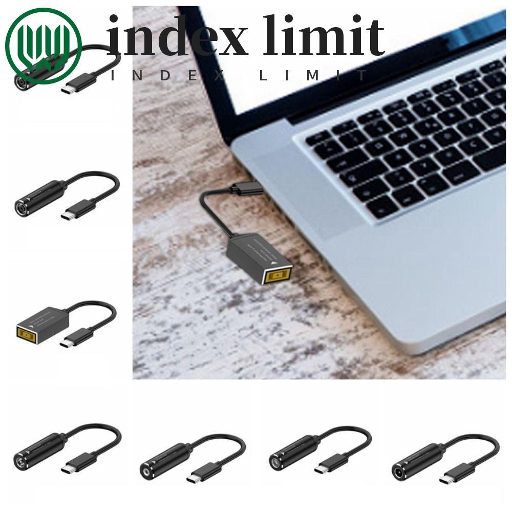 INDEX GIỚI HẠN Cáp sạc DC sang Type-C, Cáp sạc đầu ra PD Type-C sang DC Jack, PD 65W Tự động nhận dạ