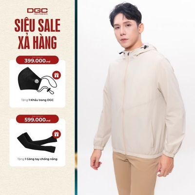 Áo khoác gió mùa thu 2 lớp mũ liền - Áo jacket 2 lớp mũ liền - WAJKBD124M-S