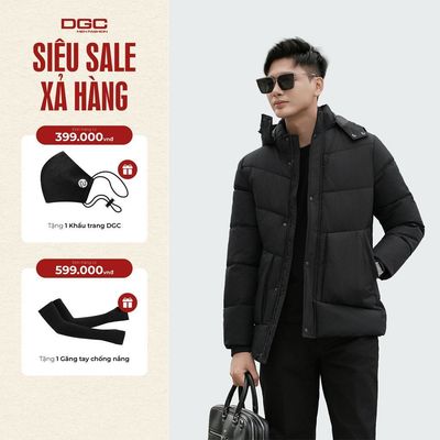 Áo Phao Nam 3 Lớp Dáng Lửng WAJKBE118M- Tính Năng Chống Thấm Nước, Chần Bông Cao Cấp, Giữ Ấm Cực Tốt