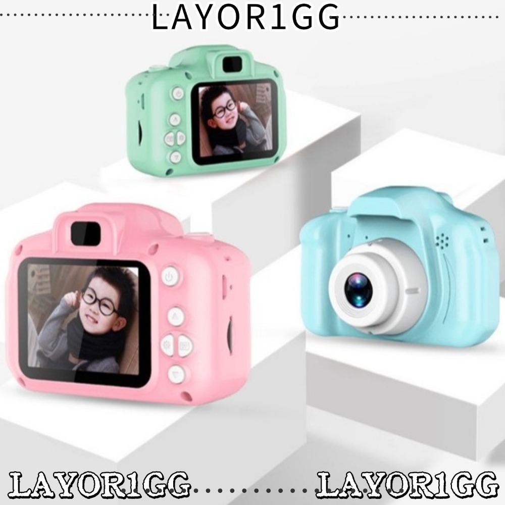 Máy ảnh kỹ thuật số Mini LAYOR1GG, có thể chụp ảnh HD Video Camera nhỏ, Phim hoạt hình di động 1080P