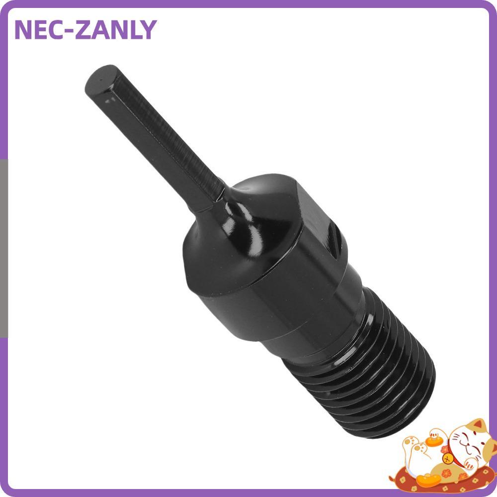 Bộ chuyển đổi mũi khoan NEC-ZANLY, Bộ chuyển đổi lõi chuôi lục giác 1 / 2in màu đen, Bộ chuyển đổi r
