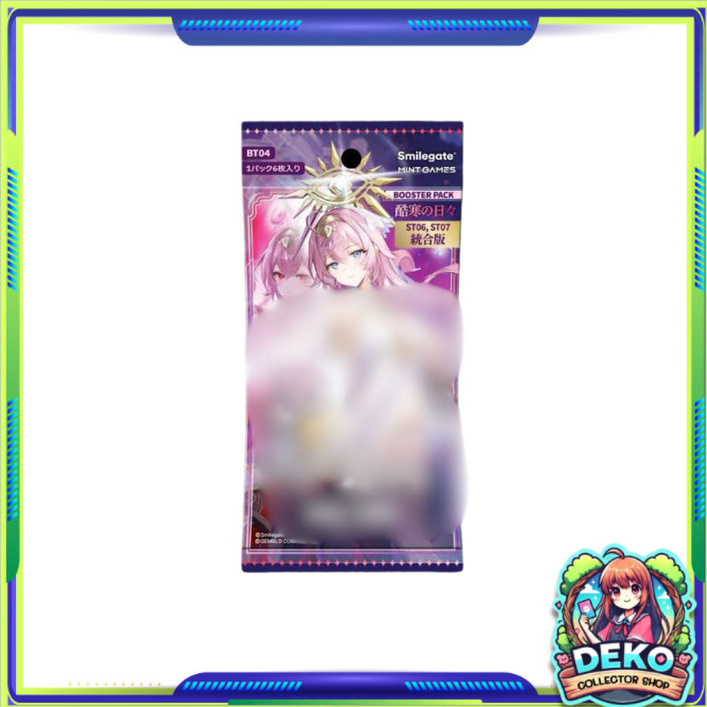 [1 ❈] Nivel ARENA: Nikke Goddess Of Victory (BT04) Epic Seven Booster Pack (p3)