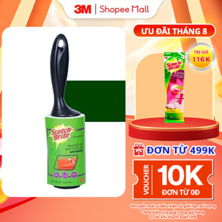 Cây lăn bụi 56 lớp 3m™ scotch-brite™, xé dễ dàng, không để lại keo, 1 cây, 10cmx4.6m, giúp lấy sạch bụi bẩn