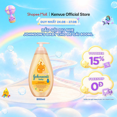 Dầu gội óng mượt cho bé Johnson's Baby Active Kids Shiny Drops Shampoo 500ml - Dung tích 500ml - 800ml - 100979999