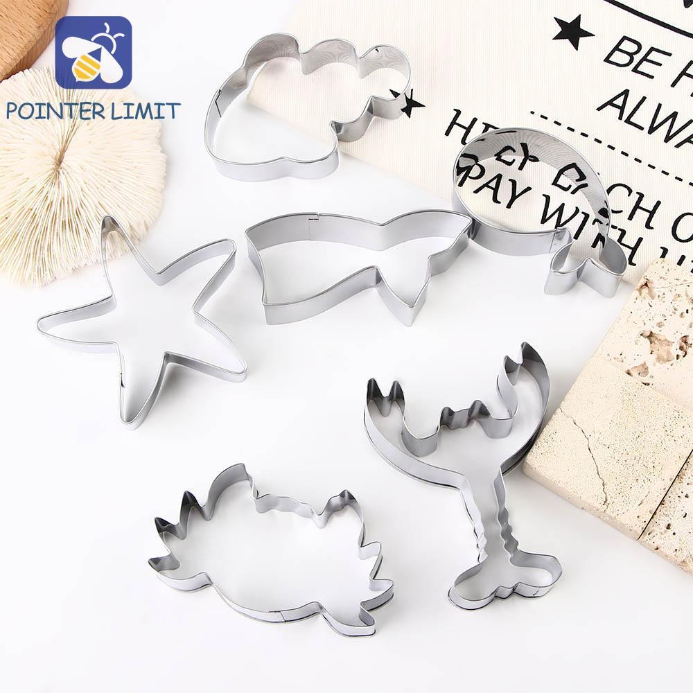 POINTER LIMIT Cookie Cutter DIY Dough Under the Sea Fondant Pastry Baking Tools