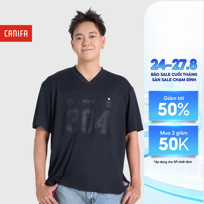 Áo phông unisex người lớn CANIFA 5TS26S018