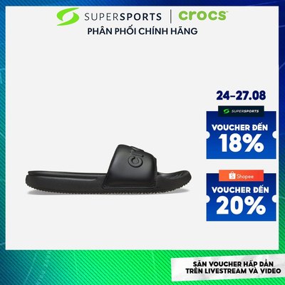 Dép Quai Ngang Nam Crocs All Day - 211432-001 ADS03 LS100