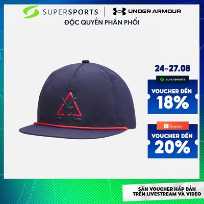 Mũ Lưỡi Trai Nam Under Armour Drive Mid 5 Panel - 1389890-410 ADS14