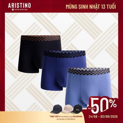 Quần Lót Nam Boxer Aristino ôm sát, nâng đỡ và bảo vệ tối đa - ABX090