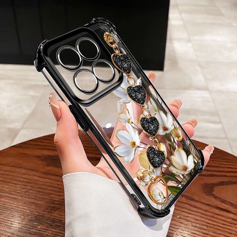 Capa De Telefone YBD Para Motorola Moto G56 G86 Edge 60 Pro 70 Fusion + 60S G77 G67 G87 Vỏ Mềm Chống