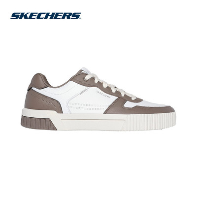 Giày Thể Thao Nam Skechers Court Classics Jade Strane-254043-WBR Air-Cooled Memory Foam Online Sale