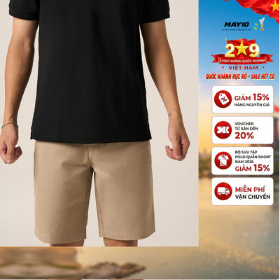 Quần short nam May 10 mã 160126107KKG