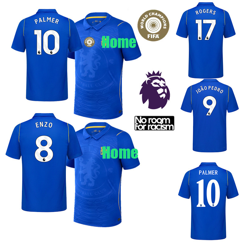 26 / 27 PALMER jersey 26 / 27 CHE Vải bóng đá sân nhà N.JACKSON ENZO HAVENTZ CAICEDO ROGERS JAMES CF